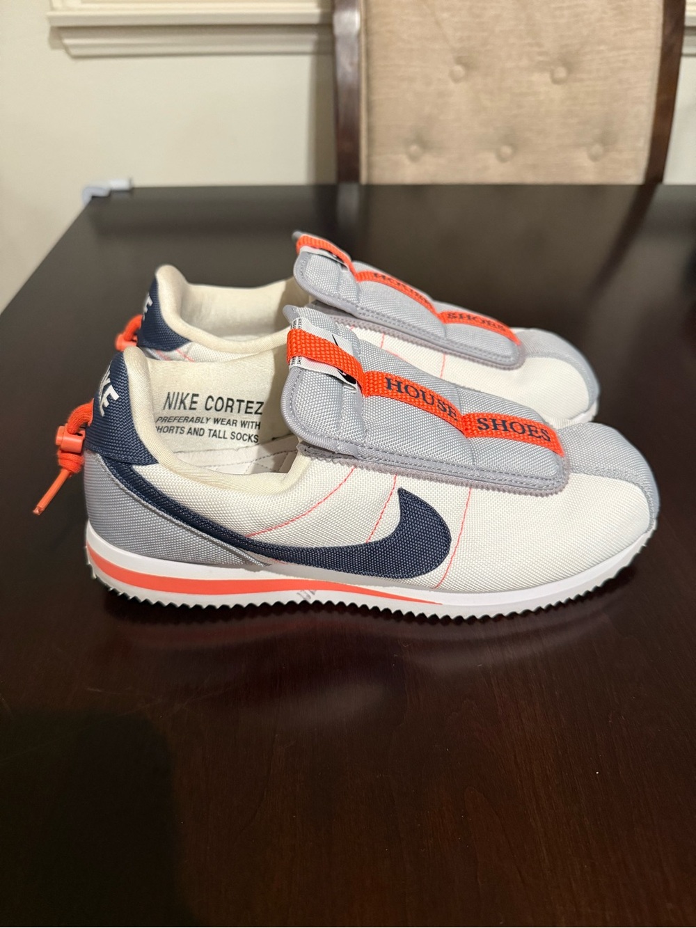 Size 9.5 - Kendrick Lamar x Nike Cortez Basic Slip “House Shoes”